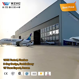 Edificios Industriales de Acero Pesado Personalizados de Alta Calidad para la Construcción de Hangares Modernos - Product Image 1