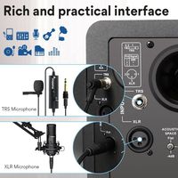 Haut-parleur actif professionnel de studio C5 pour DJ, enregistrement musical, moniteur de studio, amplificateur, équipement sonore 5, 6 et 8 pouces