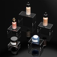 Présentoir en acrylique transparent moderne Présentoir en acrylique moderne Étagère pour barre à dessert Action Figure Bijoux-pour présentoirs