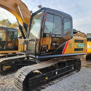 Offre Spéciale : Excavatrice Sany 155 d'occasion en excellent état, engin de construction, moteur, pompe, engrenages - Modèle 2022, capacité de godet 0,75 m³, prix bas - Product Image 1