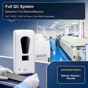 Dispensador de Jabón Automático de Pared para Baño con Medición de Temperatura y Desinfección para Uso Doméstico - Product Image 6