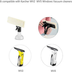 Chiffon de remplacement en microfibre pour machine de nettoyage de vitres/<span class=keywords><strong>nettoyeur</strong></span> à vapeur compatible <span class=keywords><strong>Karcher</strong></span> - Accessoires HC20210623 - Product Image 5