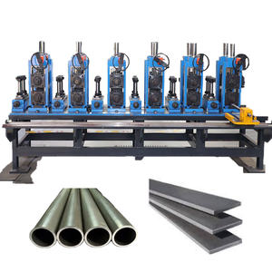 Macchina Industriale per la Produzione di Tubi in Acciaio al Carbonio, Linea di Produzione con Saldatura ad Alta Frequenza, Motore PLC, Facile Utilizzo, Cina - Product Image 1