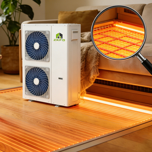 Bomba <span class=keywords><strong>de</strong></span> Calor Monobloque Eléctrica Aire-Agua 9kW-25kW DC Inverter A+++ R32 con Almacenamiento para Uso Doméstico y Hotelero en <span class=keywords><strong>España</strong></span> - Product Image 3