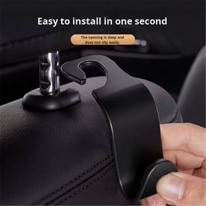 Accesorios para Automóviles, Gancho de Plástico para Reposacabezas de Asiento Trasero de Automóvil, para Almacenamiento en el Asiento Trasero - Product Image 2