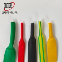 Selubung Kabel Pelindung Tahan Api dan Tahan Air, Dapat Menyusut dengan Panas, Dinding Tunggal, 660V 2:1, untuk Kabel Listrik