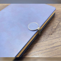 Carnet de notes A5 en cuir PU avec fermeture magnétique