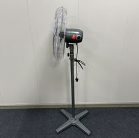 Ventilateur sur pied industriel haute vitesse 1400 tr/min, 20, 26, 30 pouces, 3 vitesses, robuste, avec pales en aluminium