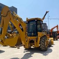 Chargeuse sur pneus Caterpillar 420F TLB à vendre, rétrocaveuse 420F2 CAT