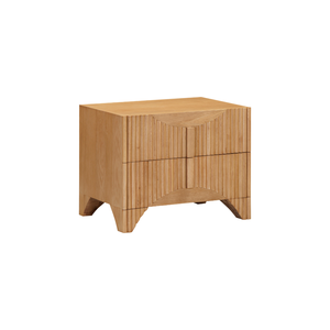 Low Moq Bedside Table Classical Wood Bedroom Furniture For Hotel Oak/Pine/Acacia Solid Wood Vietnamese Factory - Product Image 1