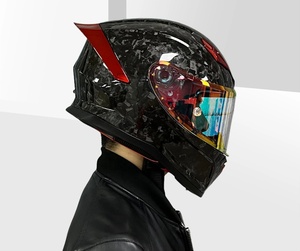 Casco Integral de Fibra de Carbono Ultraligero, Enviado de Fábrica, para Todas las Estaciones, Equipo Universal para Motociclismo de Carreras - Product Image 6