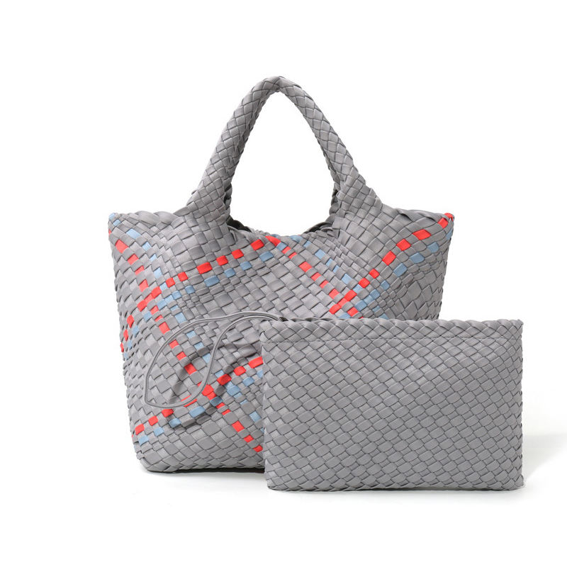 Gray & Blue & Orange