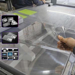 無料サンプル印刷可能なペット用光沢シート0.5 0.8 1 1.5mm透明<span class=keywords><strong>PET</strong></span>プラスチックシート折りたたみボックス用ロール - Product Image 1