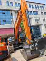 Offre Spéciale – Excavatrice sur Chenilles DOOSAN DX225 d'Origine Coréenne, 22 Tonnes, d'Occasion, de Haute Qualité, pour la Construction