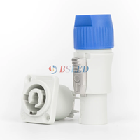Connecteurs d'alimentation AC circulaires DIN 3 broches 250V 20A Nac3mpa verrouillables Neutrik pour éclairage de scène et écran LED