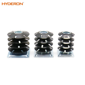 Hyderon Multi Layer Plum Blossom <b>Spring</b> <b>Clip</b> Tube Plug Nut Zinc Plated Wall Mount Hardware For Wardrobe Furniture - Product Image 1