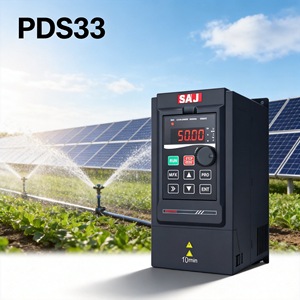 Contrôleur de pompe solaire <span class=keywords><strong>SAJ</strong></span> VFD PDS33-4T030 <span class=keywords><strong>3kW</strong></span> triphasé |   Variateur de fréquence MPPT, entrée AC/DC, efficacité 99,8 %, RS485 pour usage industriel - Product Image 1