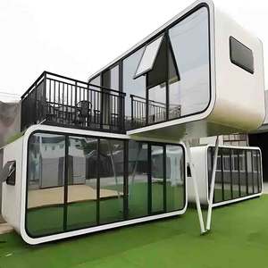 Case Prefabbricate Modulari in Acciaio per Eventi, <span class=keywords><strong>Hotel</strong></span> Capsula Ecologici, Pod da Giardino, Piccole Cabine Apple e Case Container - Product Image 2