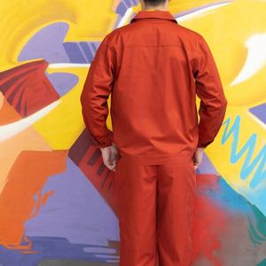 Fournisseur professionnel de combinaisons de travail personnalisées avec logo, vente en gros, combinaisons d'ingénieur, combinaisons de pompier pour hommes - Product Image 6