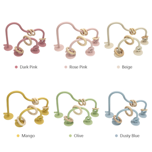 Nouveaux jouets de <span class=keywords><strong>chaise</strong></span> <span class=keywords><strong>haute</strong></span> de qualité alimentaire <span class=keywords><strong>avec</strong></span> <span class=keywords><strong>ventouse</strong></span> enfants jouets éducatifs Montessori <span class=keywords><strong>pour</strong></span> bébés 6-12 mois - Product Image 5