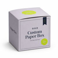Boîte en carton carrée personnalisée avec impression, pliable, à rabat, emballage de qualité supérieure pour la vente au détail, cadeaux, cosmétiques, aliments, bonbons, vente en gros