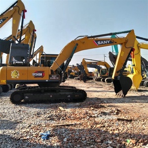 Excavatrice d'<span class=keywords><strong>occasion</strong></span> SANY SY245H SY245 bien entretenue, moteur C12, cabine ROPS à amortissement 6 points, écran tactile intelligent 10 pouces - Product Image 4