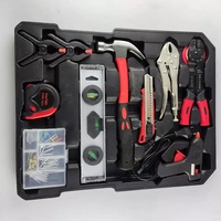 CROWNRICH Juego de Herramientas de Reparación de 187 Piezas con Maleta con Ruedas, Juego de Herramientas de Aluminio con Maleta