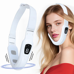 V Forma Rosto Beleza Equipamentos Emagrecimento Duplo Chin Removedor Rosto Massagem Microcorrente Vibração Facial Lift Belt Device - Product Image 1
