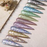 Vente chaude en gros 12ml 12 couleurs Gel UV LED coloré pour ongles, fournitures d'art des ongles, peinture facile réfléchissante au laser