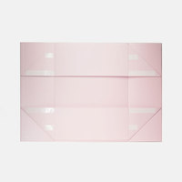 Boîtes cadeaux de luxe extra grandes de 60 cm, rose, fermeture magnétique, en vrac