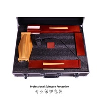 Accessoire de magie de scène professionnel de luxe et durable, table flottante avec boîte anti-gravité et porte-bougie pour les magiciens, spectacle de magie
