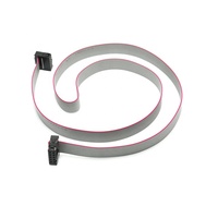 Cable de cinta plana Idc de paso personalizado de 1,27mm 2 3 4 5 6 7 8 9 10 12 14 16 18 20 24 26 30 40 pines Idc