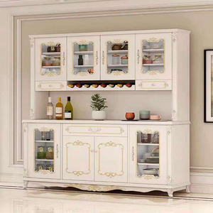 HZ יוקרה עיצוב מודרני סגנון PVC רב פונקצית אחסון ארון תצוגת סלון ארונות - Product Image 5