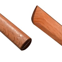 Casting Sword Valley Kendo One Stick Knife, bâton en bois massif pour arts martiaux, performance et entraînement au combat réel, couteau en bois non affûté