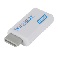 Convertisseur Wii vers HDMI 1080P, adaptateur Wii2HDMI, sortie audio vidéo 3,5 mm, sortie Full HD 1080P, mise à l'échelle des résolutions, adaptateur Wii vers HDMI