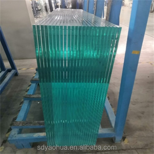 Vente en gros de verre à <span class=keywords><strong>double</strong></span> <span class=keywords><strong>vitrage</strong></span> Verre trempé pour balcon Portes intérieures transparent Coût par mètre carré Mur-rideau Feuille de verre - Product Image 2