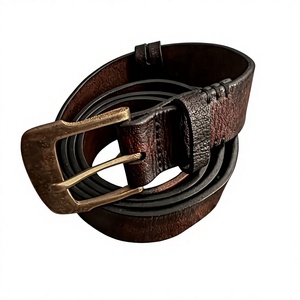 Achetez en ligne des ceintures en cuir véritable pour hommes, accessoires à prix abordable, qualité supérieure - Product Image 5
