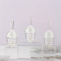 Emballage de gloss à lèvres spécial en forme de miel, en plastique ABS, contenant vide pour baume à lèvres, tube de rouge à lèvres cosmétique pour maquillage