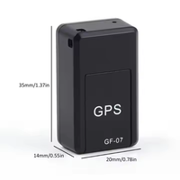 Fournisseur d'usine - Dispositif de suivi GSM - Localisateur GPS GF07 - Mini traceur GSM/GPRS/GPS pour voiture, enfants, chiens - Prise en charge de l'application