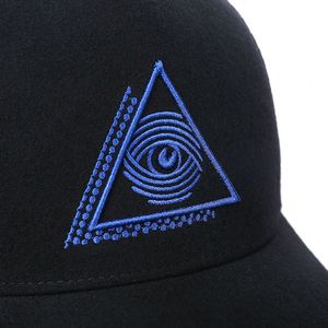 Casquette de baseball sportive unisexe 5 panneaux pour activités de plein air, prix usine OEM, logo brodé 3D, casquette personnalisée avec image, en polyester - Product Image 5