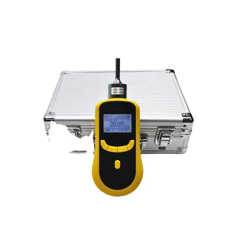 electronic 100ppm hydrogen sulfide gas detector H2S detector portable measuring instrument