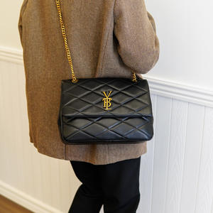 Sac à bandoulière décontracté pour femme avec chaîne noire, vente en gros directe d'usine, nouvelle mode, sac messager pour femme - Product Image 6