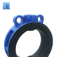 Joint d'étanchéité personnalisé OEM en UPVC et acier inoxydable à double bride, connecté par disque, en fonte ductile, pour basse pression et température moyenne