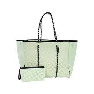 Borse a Mano da Spiaggia in Neoprene per Donna con Stampa Logo Personalizzato dal Produttore a Prezzo Ragionevole - Product Image 2