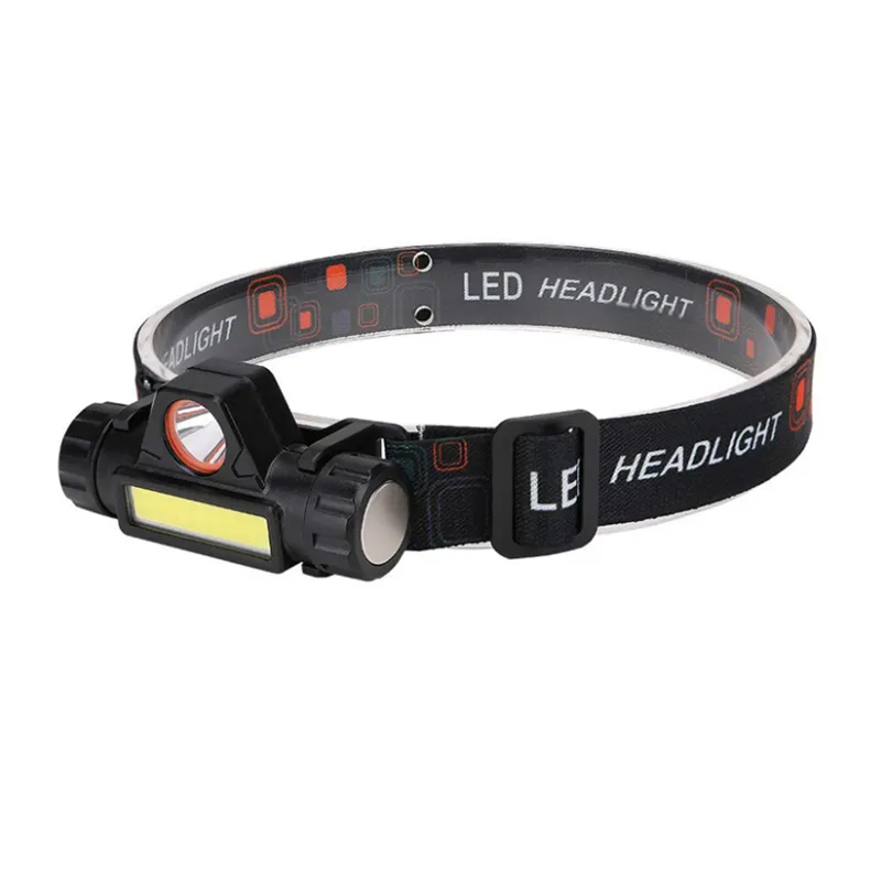 निविड़ अंधकार मिनी डेरा डाले हुए रिचार्जेबल यूएसबी headlamp headlamp हेडलाइट का नेतृत्व किया