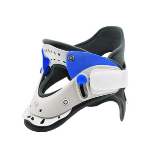 Adjustable Neck Brace Light Gray Basic Protection For Neck Support Unisex Health Massage - Product Image 1