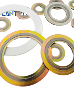 Joint torique en graphite enroulé en spirale LANCHUANG, épaisseur 2 mm, diamètre intérieur/extérieur personnalisable pour brides de tuyaux