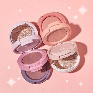 Marque privée <span class=keywords><strong>3</strong></span> en 1 Blush poudre pommettes fard à joues bronzant surbrillance naturelle correcteur joue Pigment corail Brig - Product Image 2