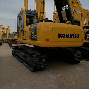 รถขุดขนาดเล็กมือสองรุ่น PC220 พร้อมรับประกัน 1 ปี ปั๊มและเกียร์ประสิทธิภาพสูง ระบบ PLC - Product Image 4