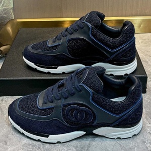 รองเท้าลำลองซีซีใช้ได้ทั้งชายและหญิงแบรนด์2025รองเท้าผ้าใบแฟชั่นอินเทรนด์รองเท้าแพลตฟอร์มดีไซน์หรูหรา - Product Image 5